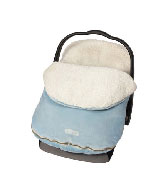 car seat cosy toes blue